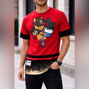 Switch remarkable Winnie the Pooh winning men’s L Tee Limited addition legend